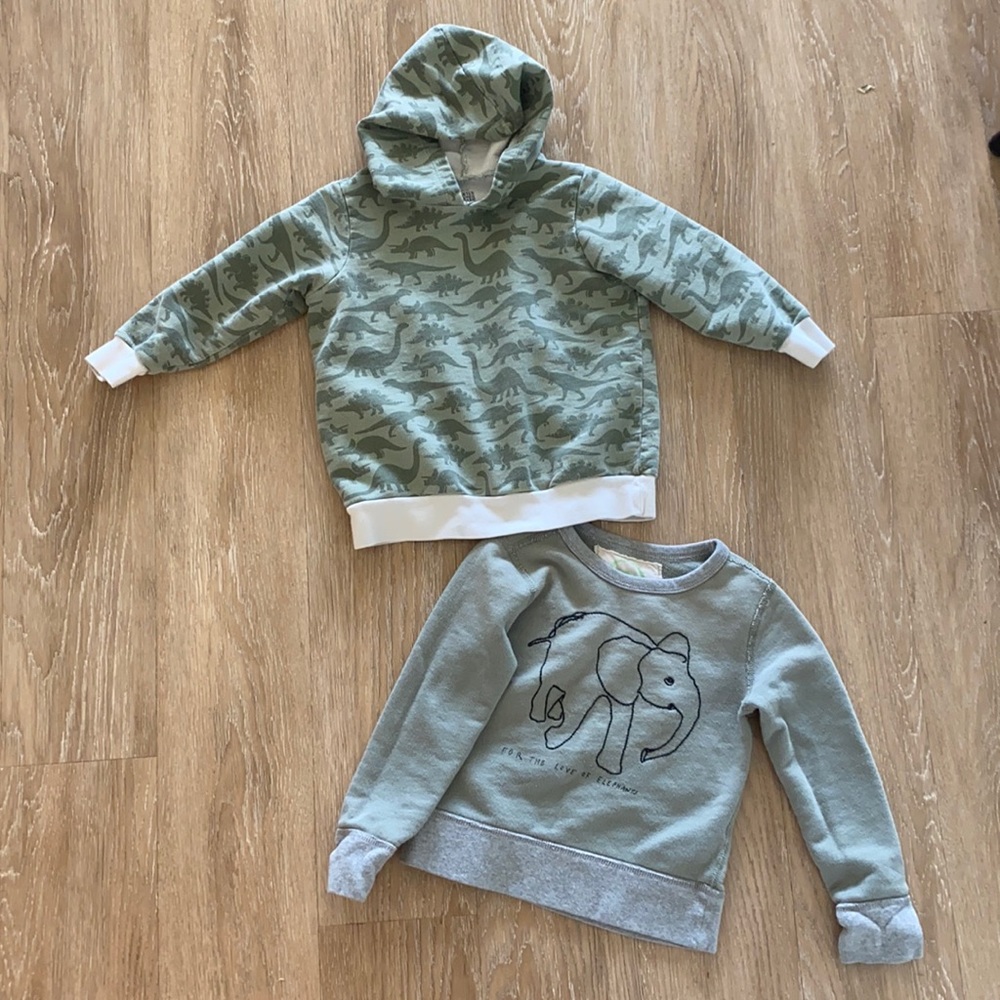Two boys Sweatshirts - sold together!